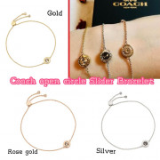 Coach Open Circle Slider Bracelet 金鏈