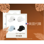 美國代購 Karl lagerfeld KARL & CHOUPETTE BASEBALL CAP