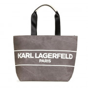 美國代購 KARL LAGERFELD KRISTEN CANVAS TOTE