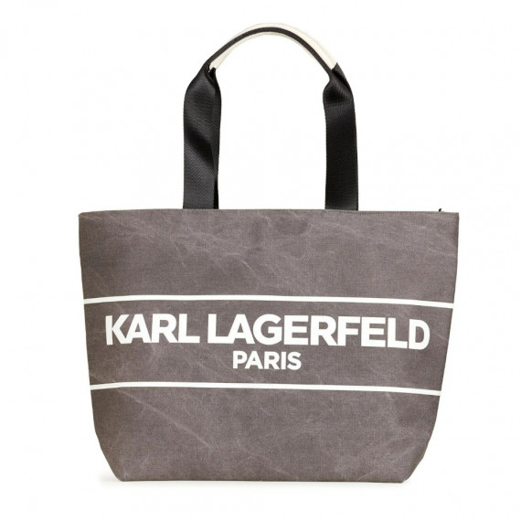 美國代購 KARL LAGERFELD KRISTEN CANVAS TOTE