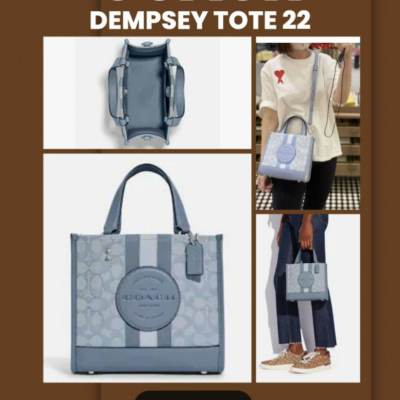 Coach Dempsey Tote 22 (美國最新 color)