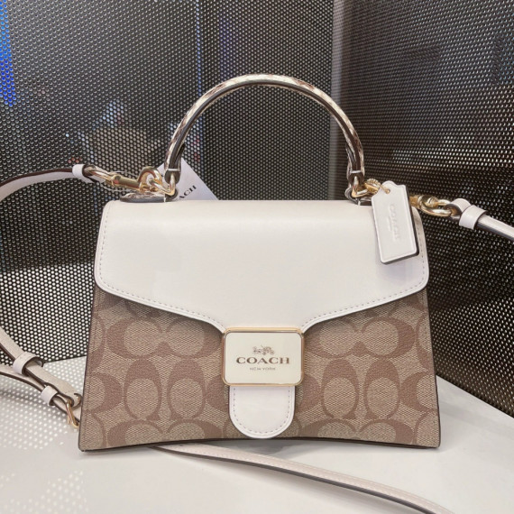 Coach Signature Pepper Satchel 