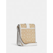 Coach North/South Lonnie Crossbody In Signature Jacquard