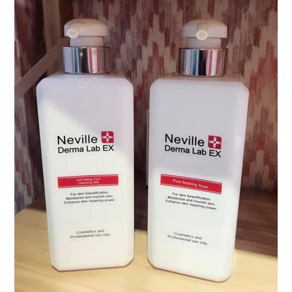 NEVILLE抗敏舒緩爽膚液 / 抗敏清爽潔面乳600ml