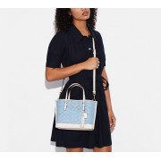 COACH Mollie Tote 25 In Signature Chambray