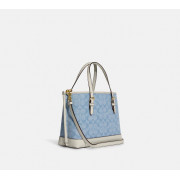 COACH Mollie Tote 25 In Signature Chambray