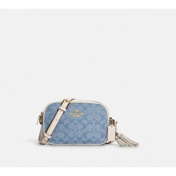 COACH Mini Jamie Camera Bag In Signature Chambray