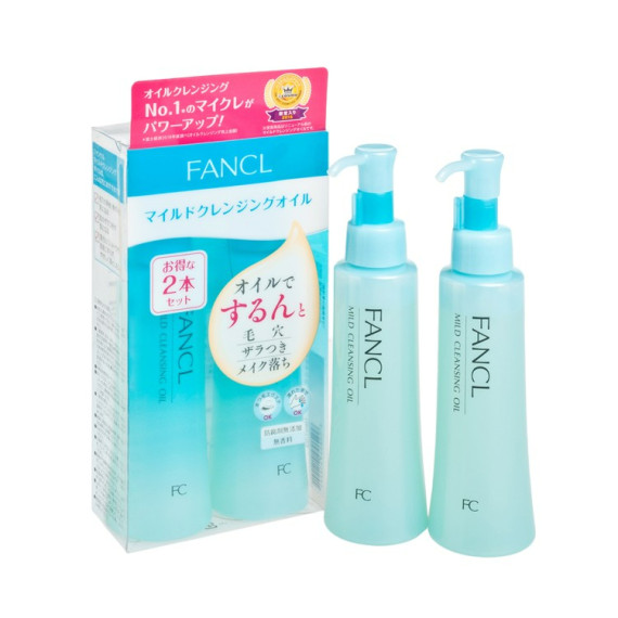 日本 FANCL MCO 無添加納米卸妝液 (孖裝) 120ml x 2