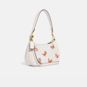  [美國代購] COACH Teri Shoulder Bag With Dancing Kitten Print