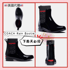  [美國代購] COACH Rain Bootie