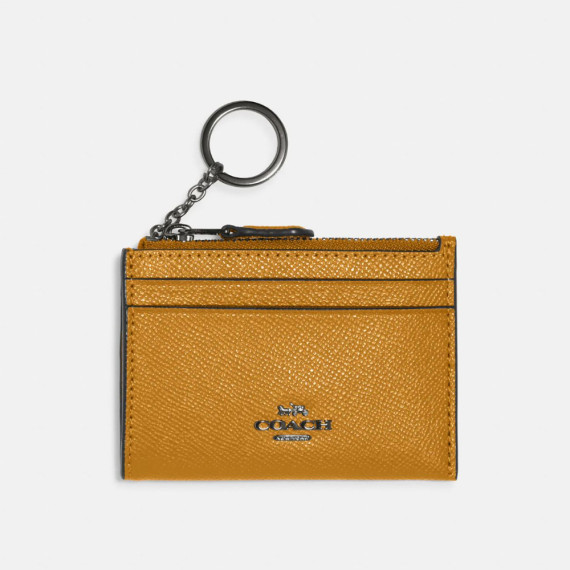 [美國代購] COACH Mini Skinny Id Case [QB/Buttercup]