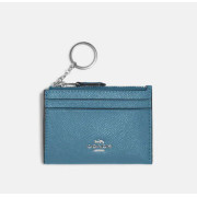 [美國代購] COACH Mini Skinny Id Case [SV/Pacific Blue]