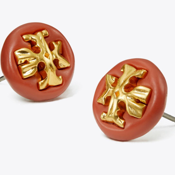 [美國代購] TORY BURCH ROXANNE BUTTON EARRING