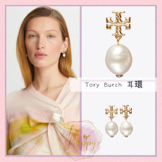 [美國代購] TORY BURCH KIRA PEARL DROP EARRING