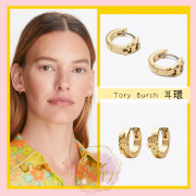 [美國代購] TORY BURCH SERIF-T HUGGIE EARRING