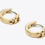 [美國代購] TORY BURCH SERIF-T HUGGIE EARRING