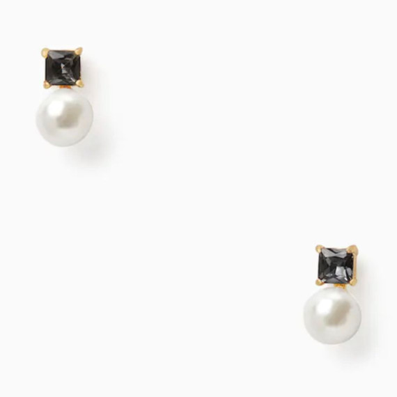 [美國代購] Kate spade ♠️ Little Gem Studs - Black Diamond