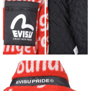 [韓國代購] 韓國EVISU 羊羔絨厚褸 #ENV901