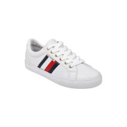 [美國代購] Tommy Hilfiger Signature Tape Leather Trainers