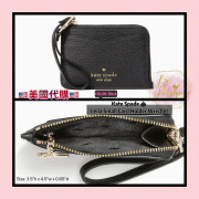 Kate Spade  Leila Small Card Holder Wristlet - Black