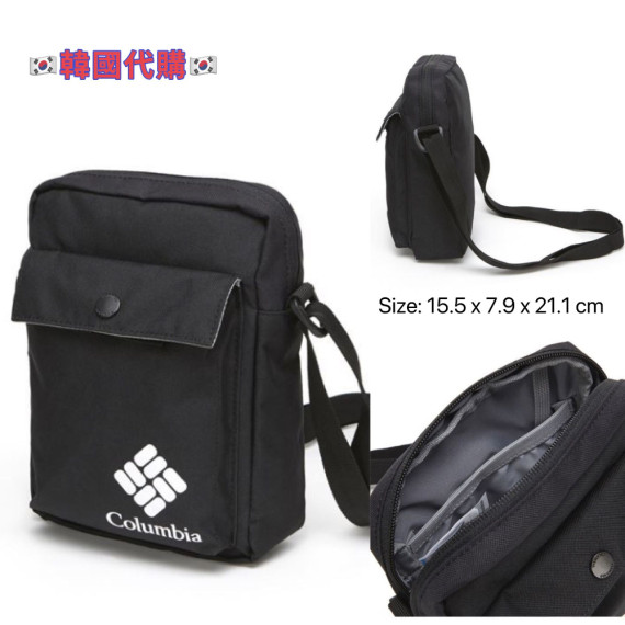 [韓國代購] Columbia crossbody - 黑