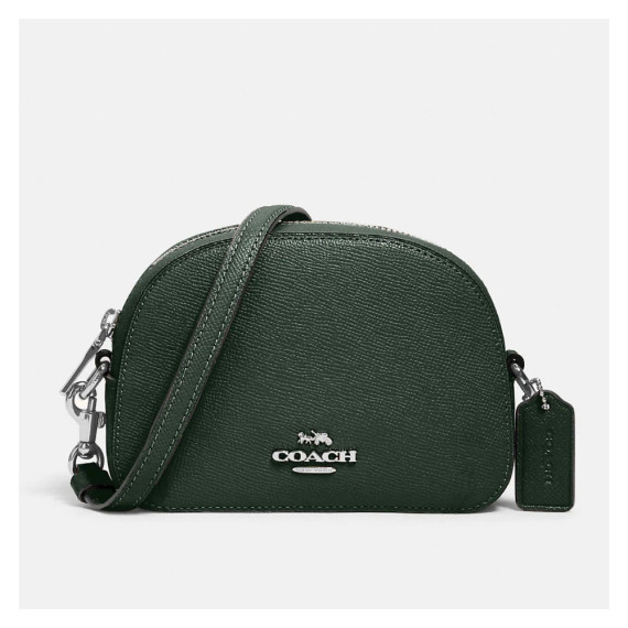 Mini Serena Crossbody - COLOR: Silver/Amazon Green