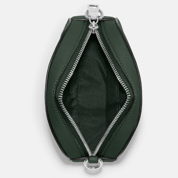 Mini Serena Crossbody - COLOR: Silver/Amazon Green