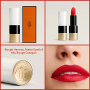 Rouge Hermes, Satin lipstick, Rouge Casaque