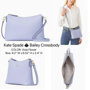 Kate spade ♠️ Bailey Crossbody - Color: Viola Flower