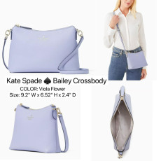 Kate spade ♠️ Bailey Crossbody - Color: Viola Flower