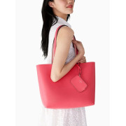 Kate Spade ♠️ Ava Reversbile Tote 雙面兩用袋（加附coin purse) - Color: Donut Pink