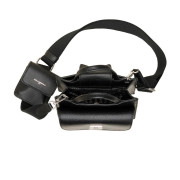 [美國代購] Karl Lagerfeld Paris Mini Leather Top Handle Bag - Color: Black