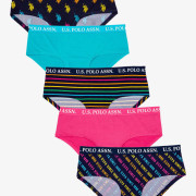 [美國代購] U.S. POLO ASSN. Women's Swim 5 packs 