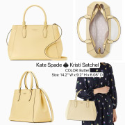 Kate spade ♠️ Kristi Satchel - Color: Butter