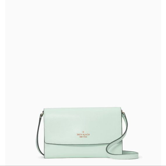 Kate spade ♠️ Perry Leather Crossbody - Color: Lime Sherbert