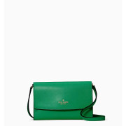 Kate spade ♠️ Perry Leather Crossbody - Color: Green Bean