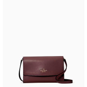 Kate spade ♠️ Perry Leather Crossbody - Color: Deep Berry