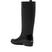 [美國代購] TOMMY HILFIGER Karissa Rain Boot 長雨靴 - Color: Black（黑色） !!為減低運費成本,不附鞋盒!!