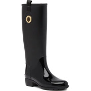 [美國代購] TOMMY HILFIGER Karissa Rain Boot 長雨靴 - Color: Black（黑色） !!為減低運費成本,不附鞋盒!!