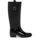 [美國代購] TOMMY HILFIGER Karissa Rain Boot 長雨靴 - Color: Black（黑色） !!為減低運費成本,不附鞋盒!!