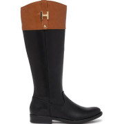 [美國代購] TOMMY HILFIGER Shyenne Mid Calf Boot 長靴 - Color: Brown/Black（啡/黑色） !!為減低運費成本,不附鞋盒!!