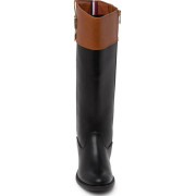 [美國代購] TOMMY HILFIGER Shyenne Mid Calf Boot 長靴 - Color: Brown/Black（啡/黑色） !!為減低運費成本,不附鞋盒!!