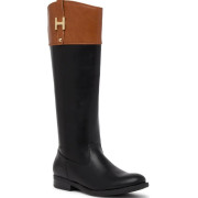 [美國代購] TOMMY HILFIGER Shyenne Mid Calf Boot 長靴 - Color: Brown/Black（啡/黑色） !!為減低運費成本,不附鞋盒!!