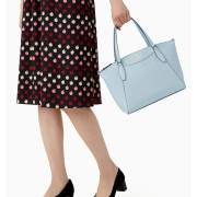 Kate Spade ♠️ Monica Satchel - Color: Frosty Sky