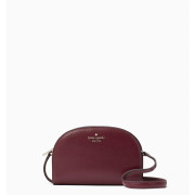 Kate Spade ♠️ Perry Leather Dome Crossbody - Color: Deep Berry