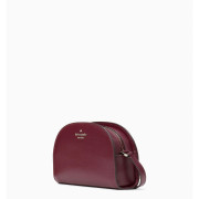 Kate Spade ♠️ Perry Leather Dome Crossbody - Color: Deep Berry