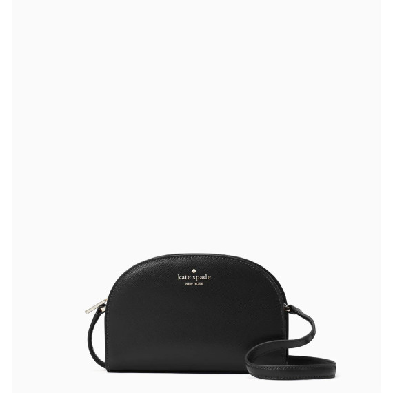 Kate Spade ♠️ Perry Leather Dome Crossbody - Color: Black