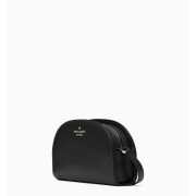 Kate Spade ♠️ Perry Leather Dome Crossbody - Color: Black