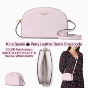 Kate Spade ♠️ Perry Leather Dome Crossbody - Color: Pale Amethyst