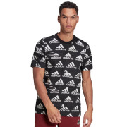 [美國代購] Adidas Men's Brand Love Printed Tee - Black